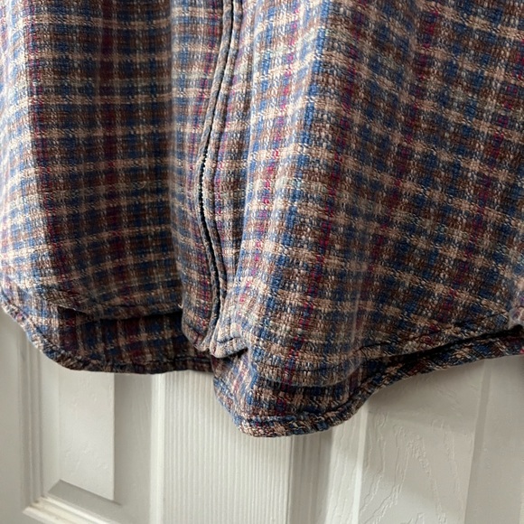 JACKET ZIPPERED PLAID LIGHTWEIGHT LADIES SZ SMALL - Picture 5 of 7